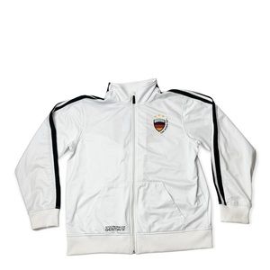 Official 2006 FIFA World Cup Germany #10 Men’s White Windbreaker Jacket Size XXL
